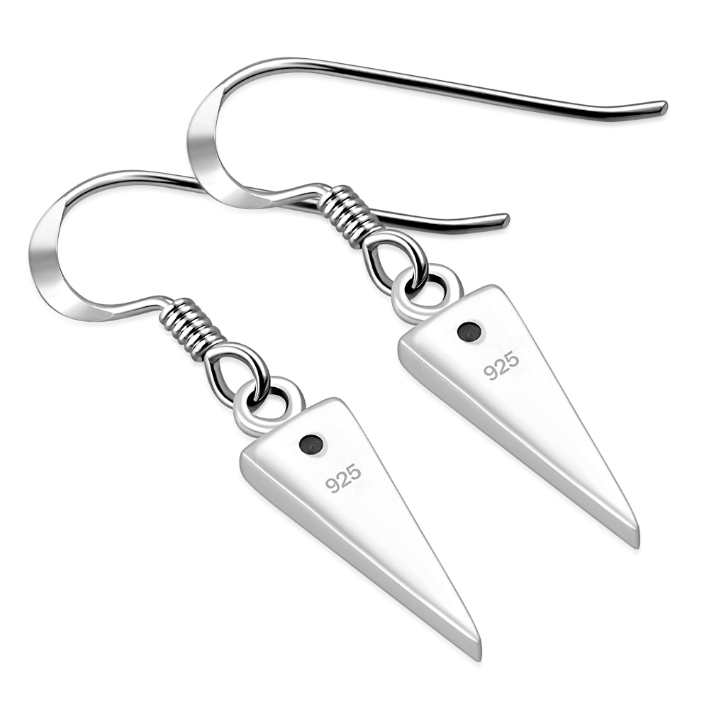 Scottish Marble Earrings - Icicles