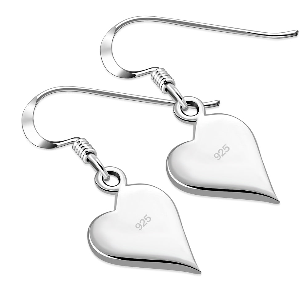 Scottish Marble Earrings - Love Hearts