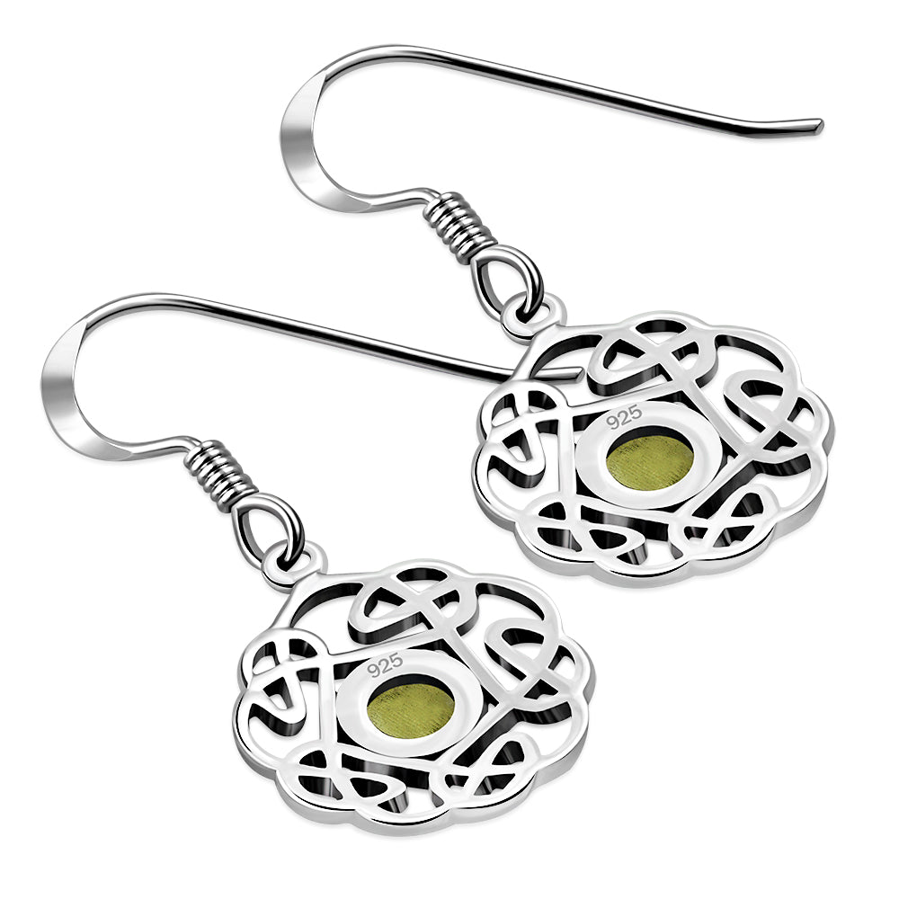 Scottish Marble Earrings - Kells Twist