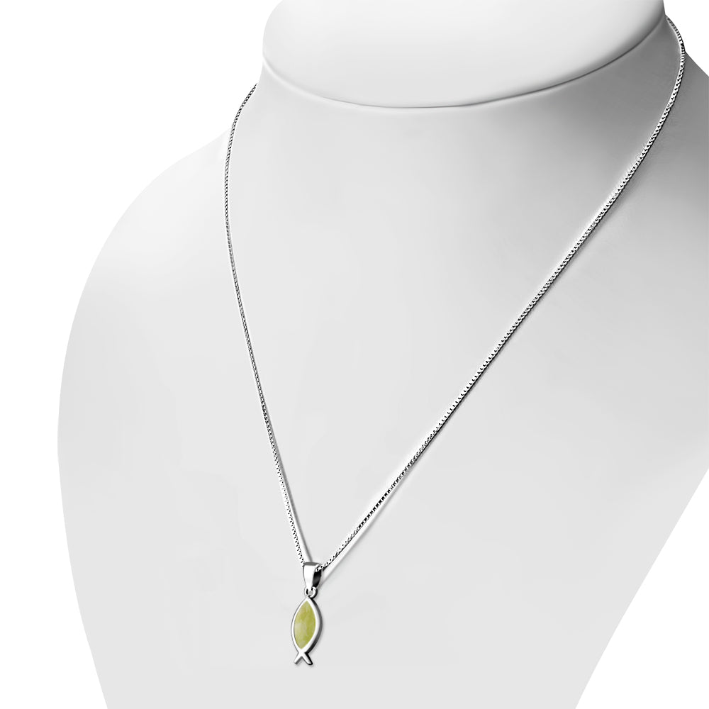 Scottish Marble Pendant - Ichthys