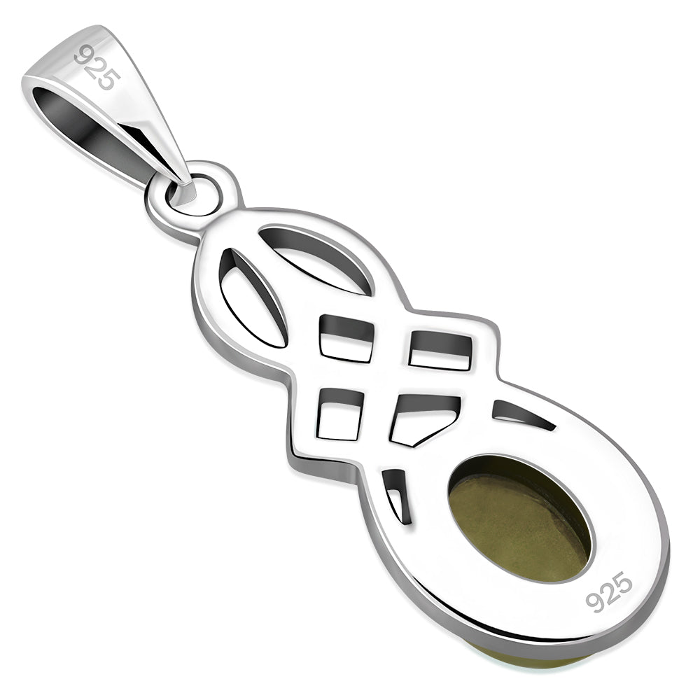 Eternal Knot Pendant – Scottish Marble