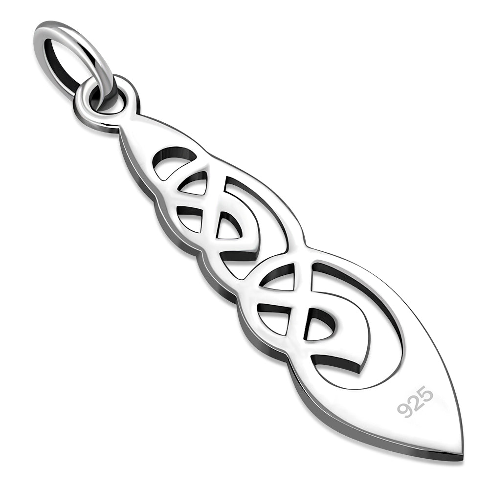 Celtic Knot Pendant - Rounded Kells Knot