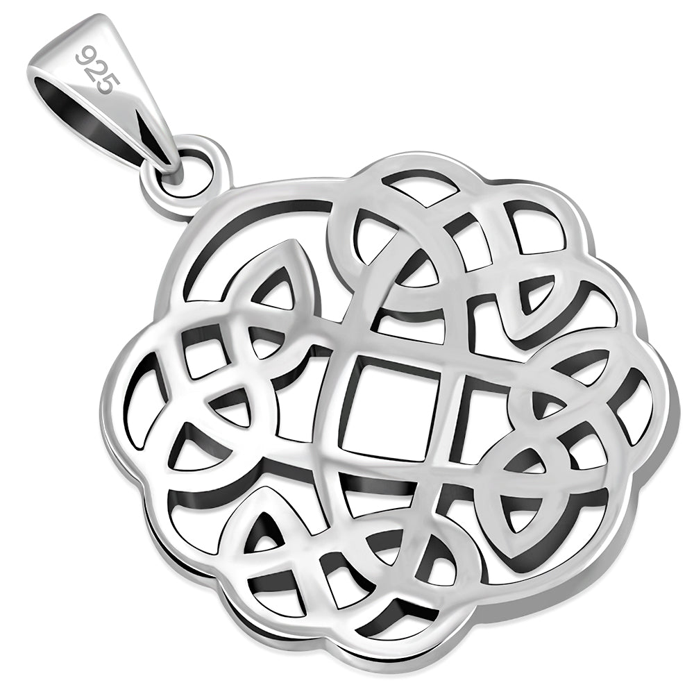 Celtic Knot Pendant - Round Kells Twist