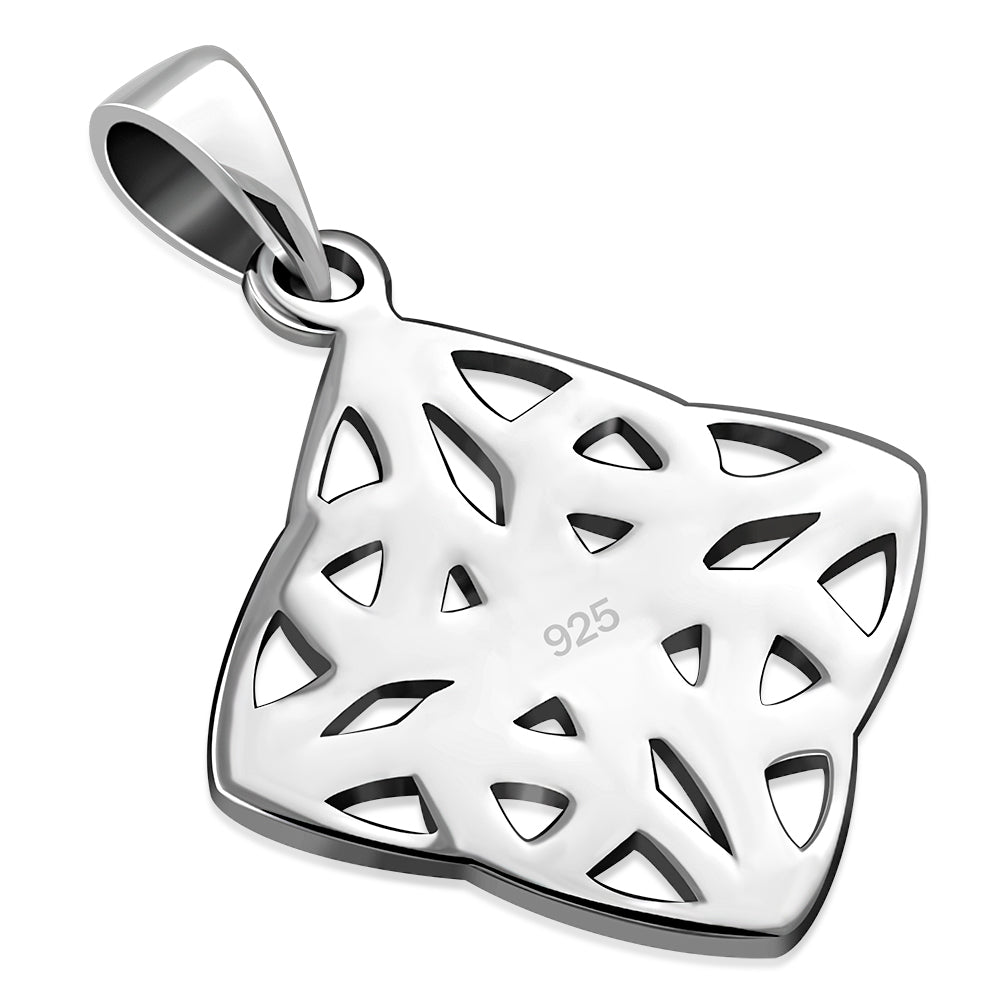 Celtic Knot Pendant - Open Four Seasons Knot