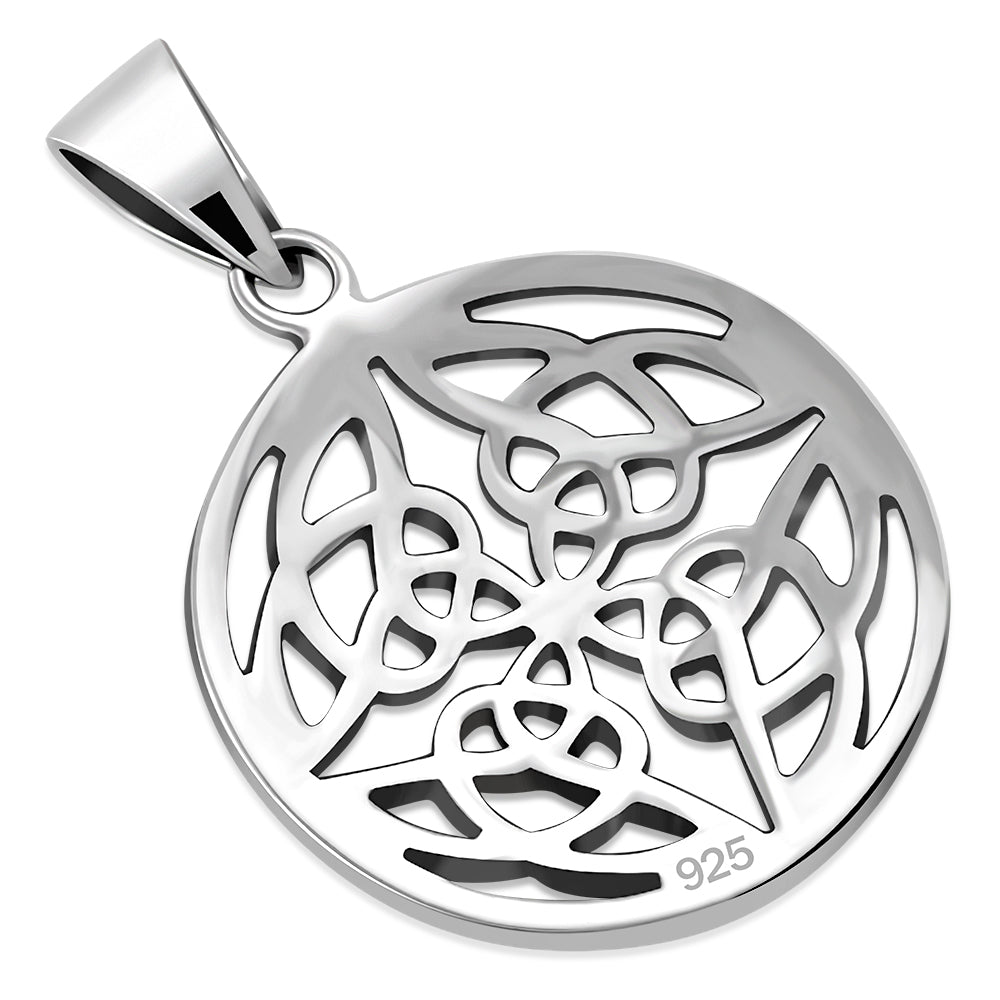 Celtic Pendant - Round Shield Knot
