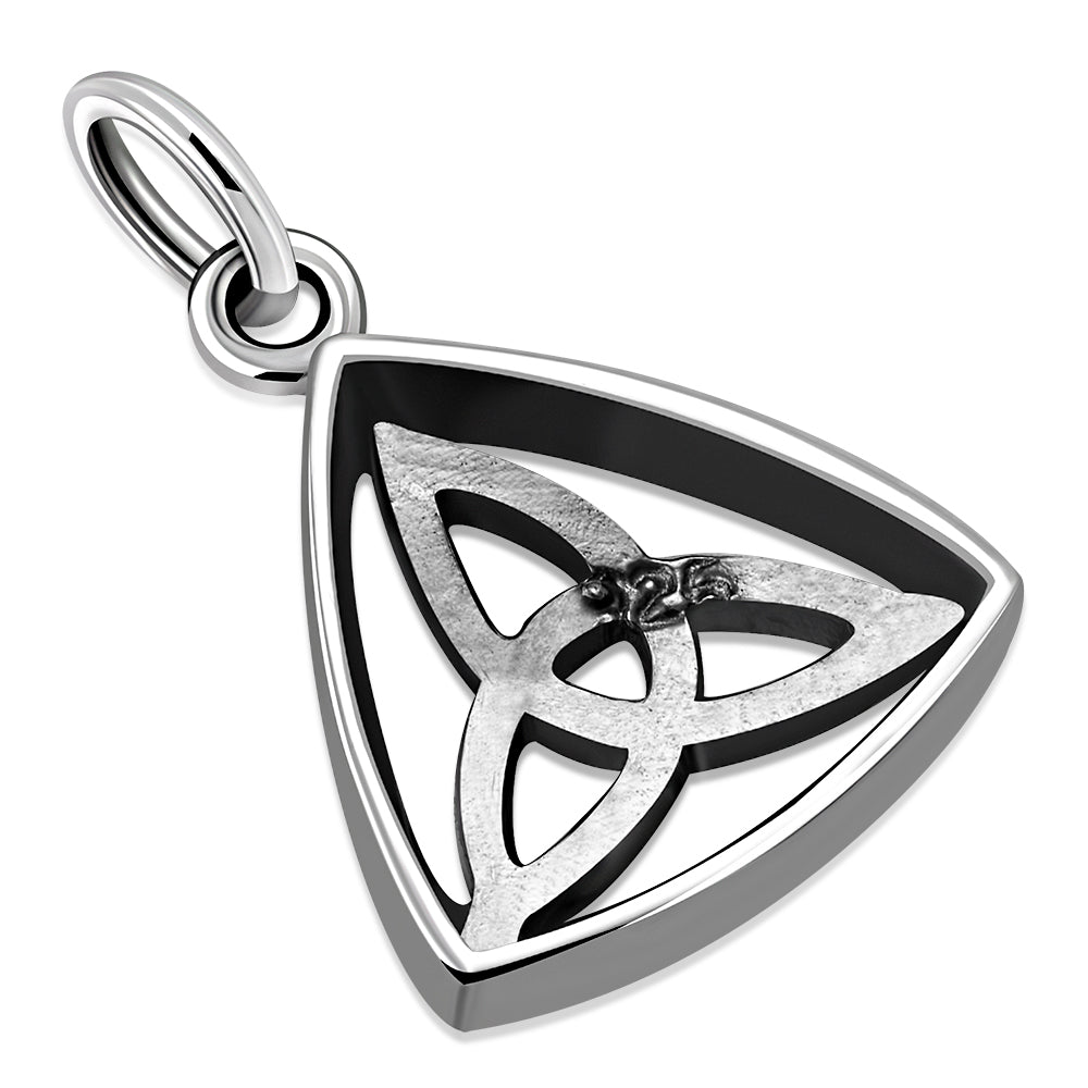 Triquetra Pendant - Framed Trinity