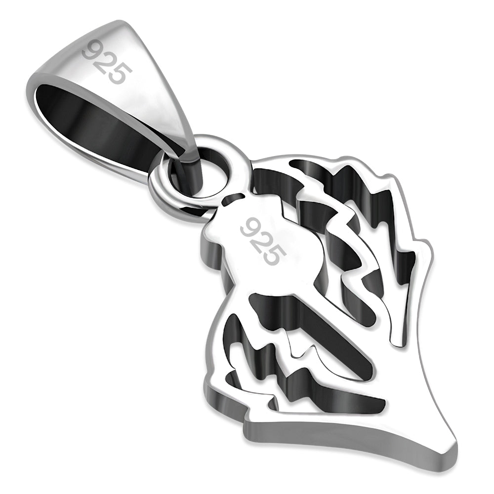 Scottish Thistle Pendant - Wee Contemporary Cut
