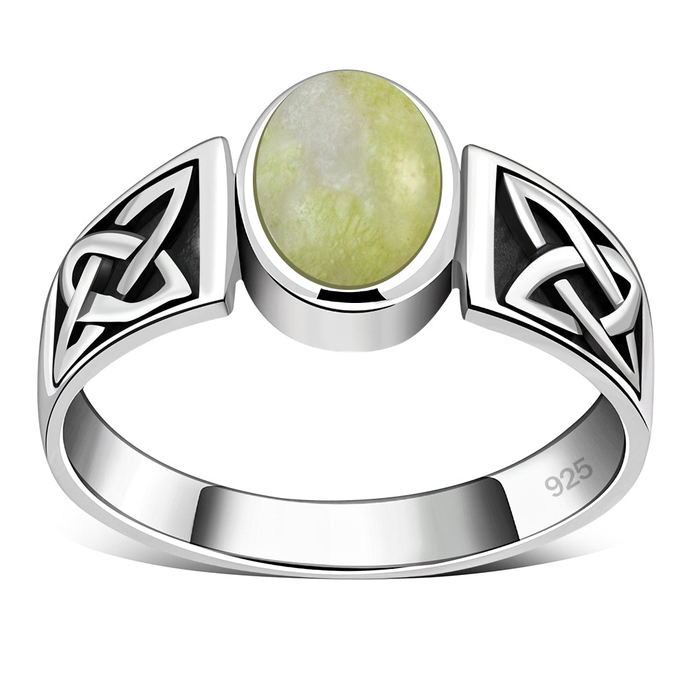 Scottish Marble Ring - Four Corner Band
