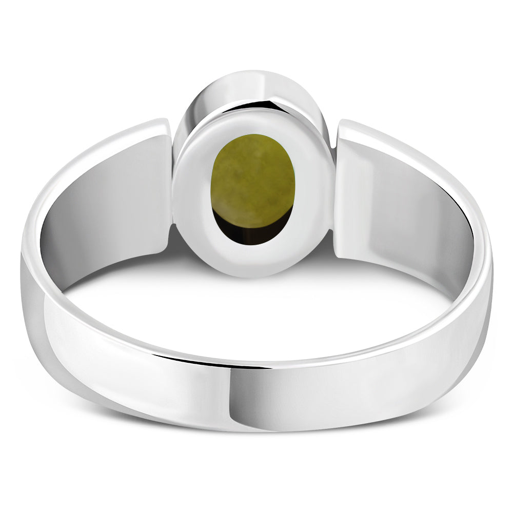 Scottish Marble Ring - Four Corner Band