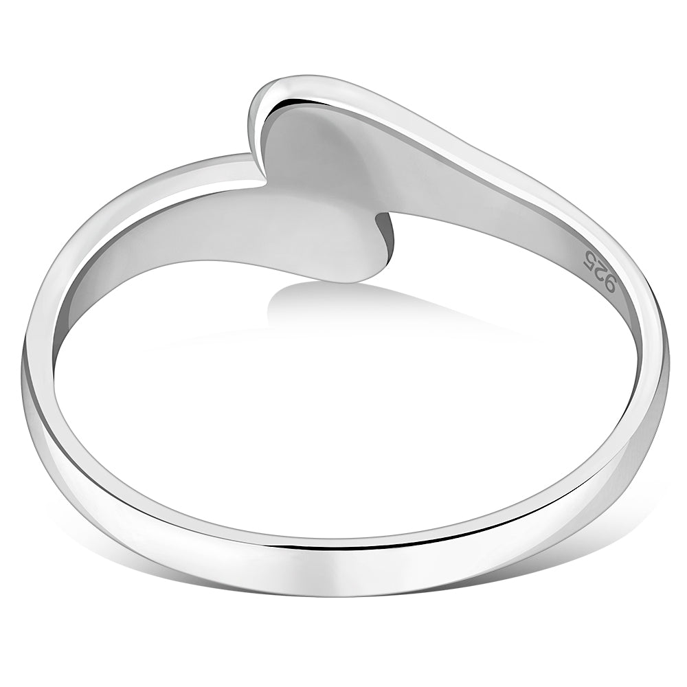 Scottish Marble Ring - Crossing Teardrop