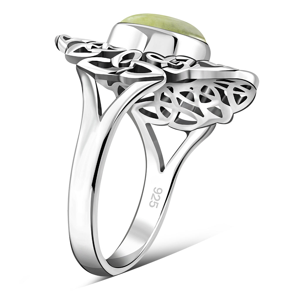 Scottish Marble Ring - Trinity Flow Border