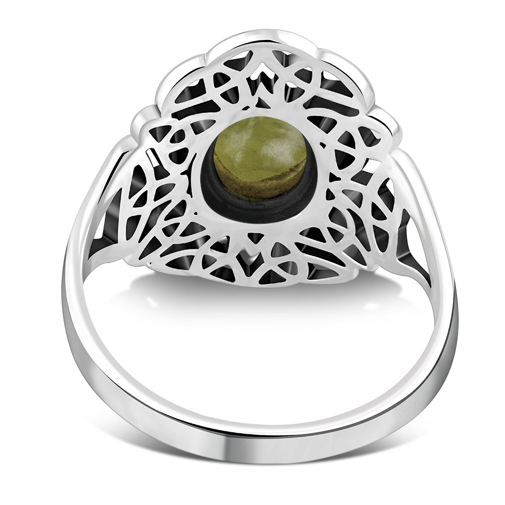 Scottish Marble Ring - Trinity Flow Border