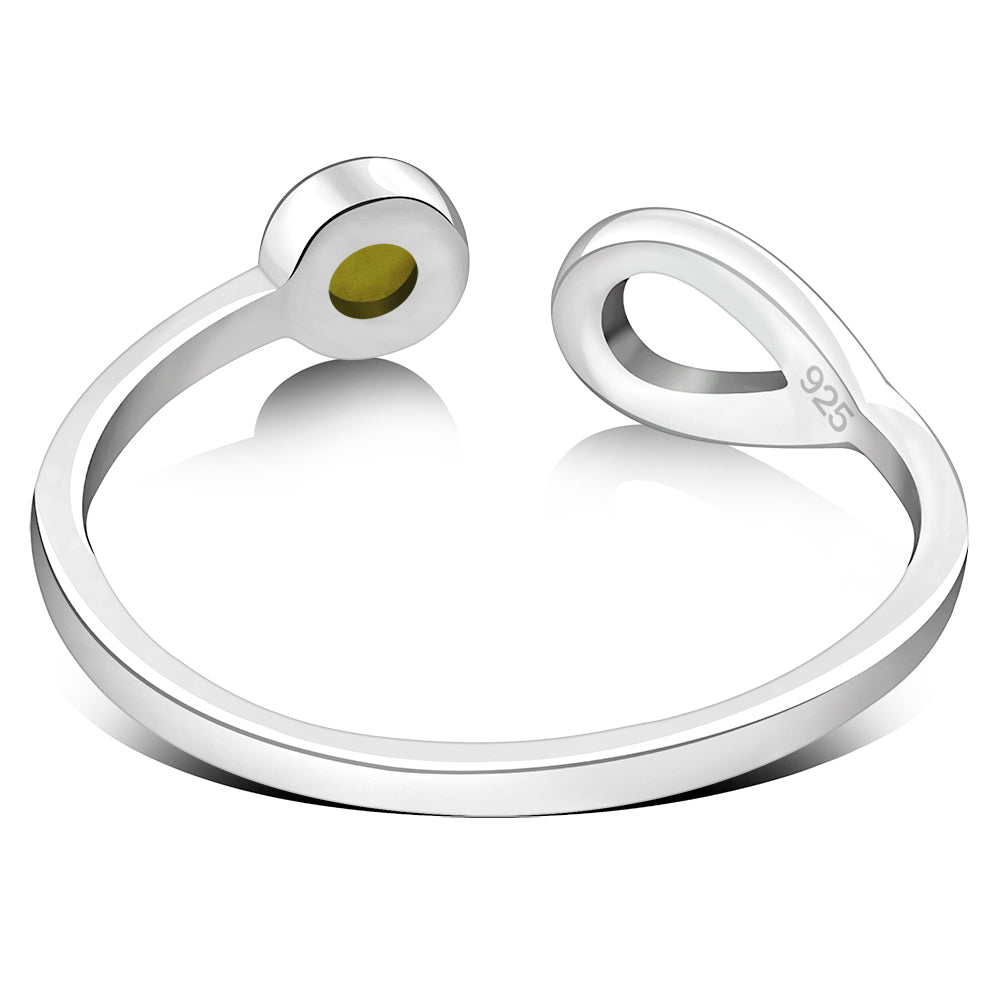 Scottish Marble Ring - Single Loop