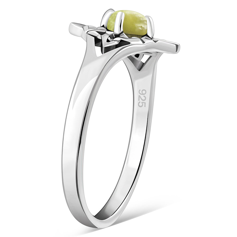 Scottish Marble Ring - Sailor Knot