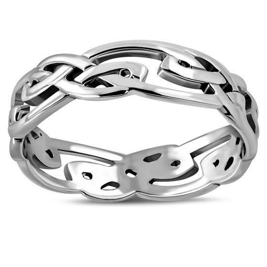 Celtic Knot Ring - Intricate Infinity