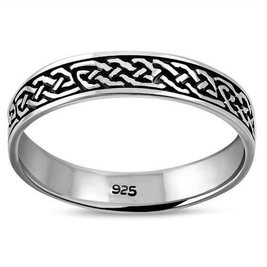 Celtic Knot Band - Vintage Celtic Loop