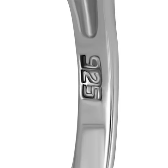 Celtic Stone Ring - Contrast Trinity with Amethyst