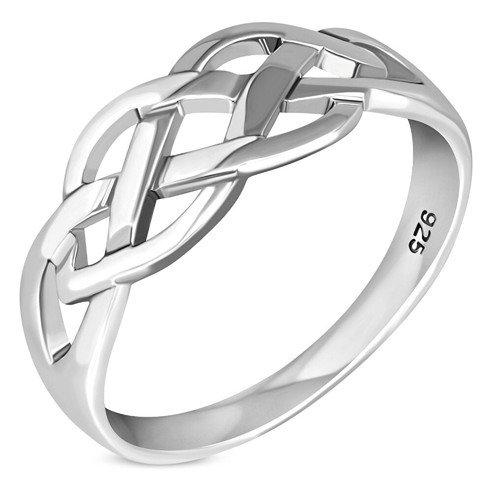 Celtic Knot Ring - Woven Knot