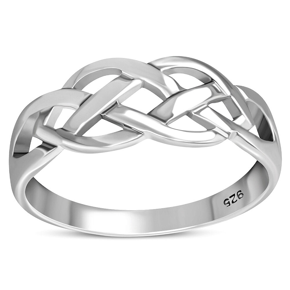 Celtic Knot Ring - Woven Knot
