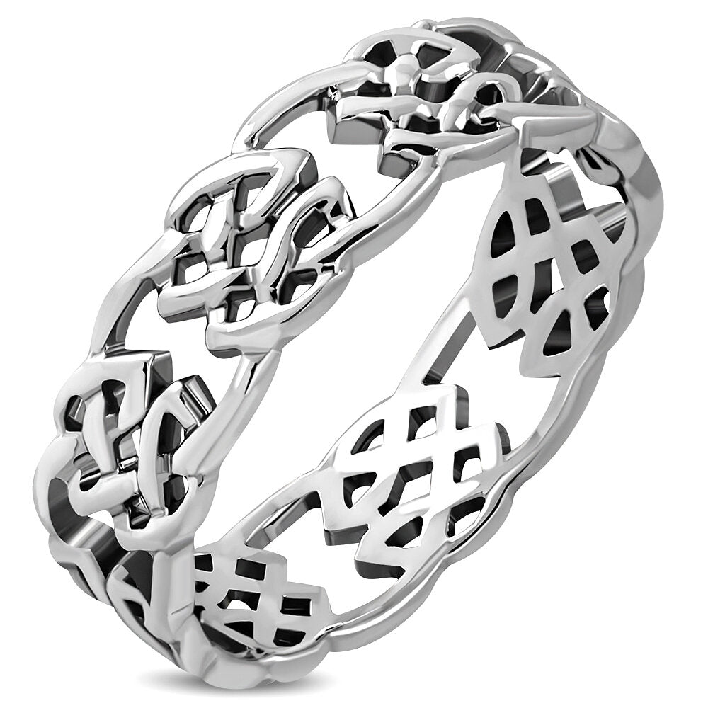 Celtic Knot Ring - Interlocked Sequence