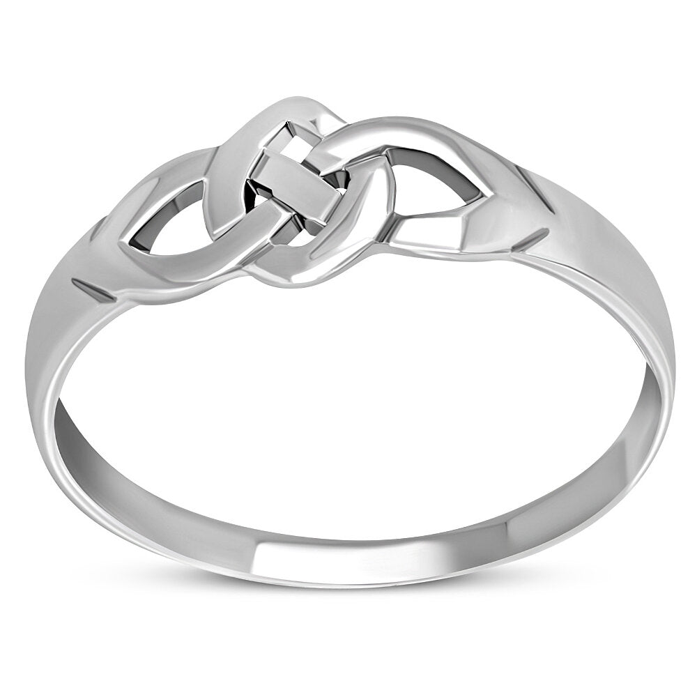 Celtic Knot Ring - Central Infinity