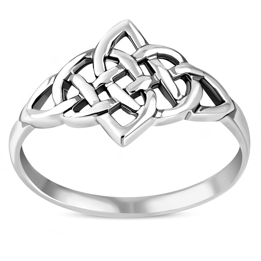 Celtic Knot Ring - Pointy Abundant Knot