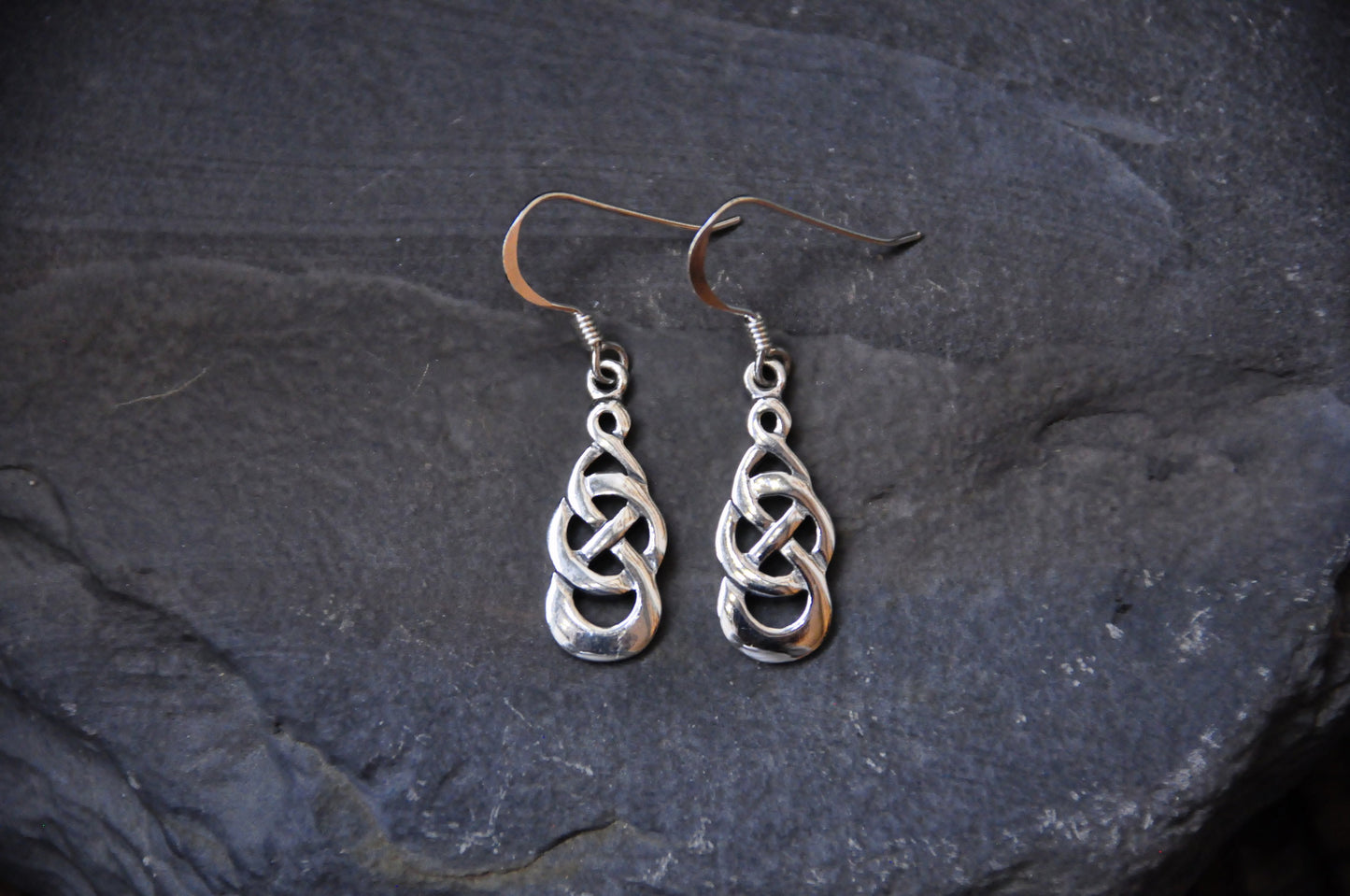 Celtic Knot Earrings - Large Looped Knot