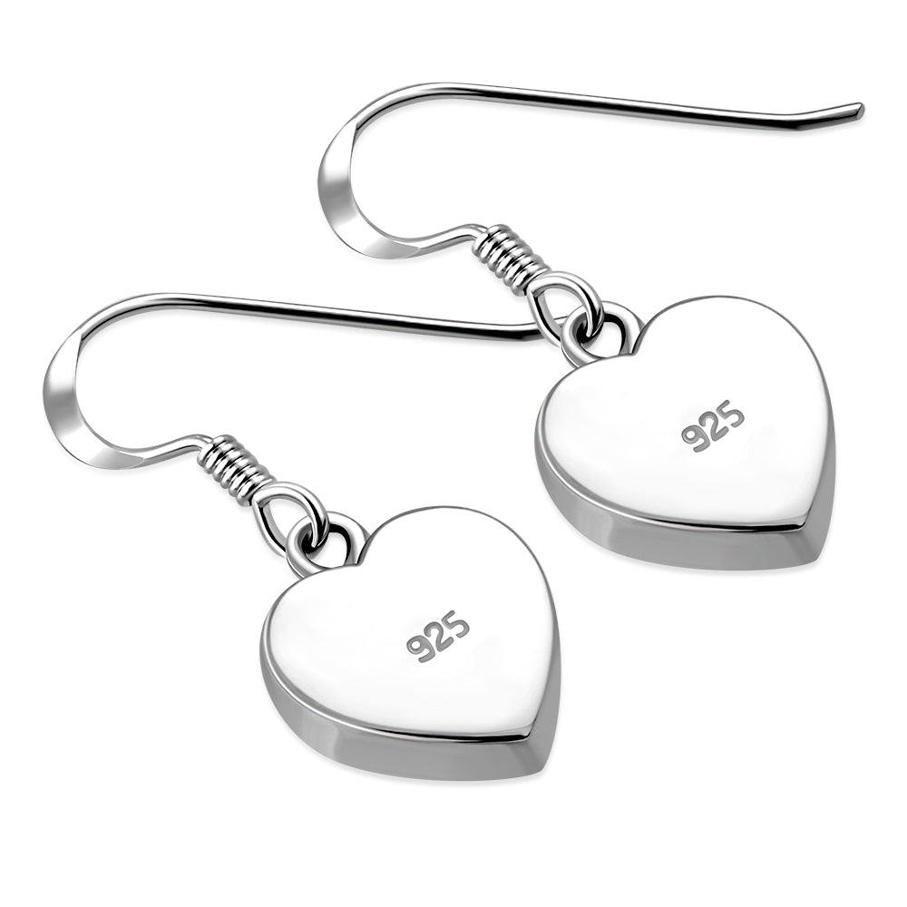 Scottish Marble Earrings- Full Hearts
