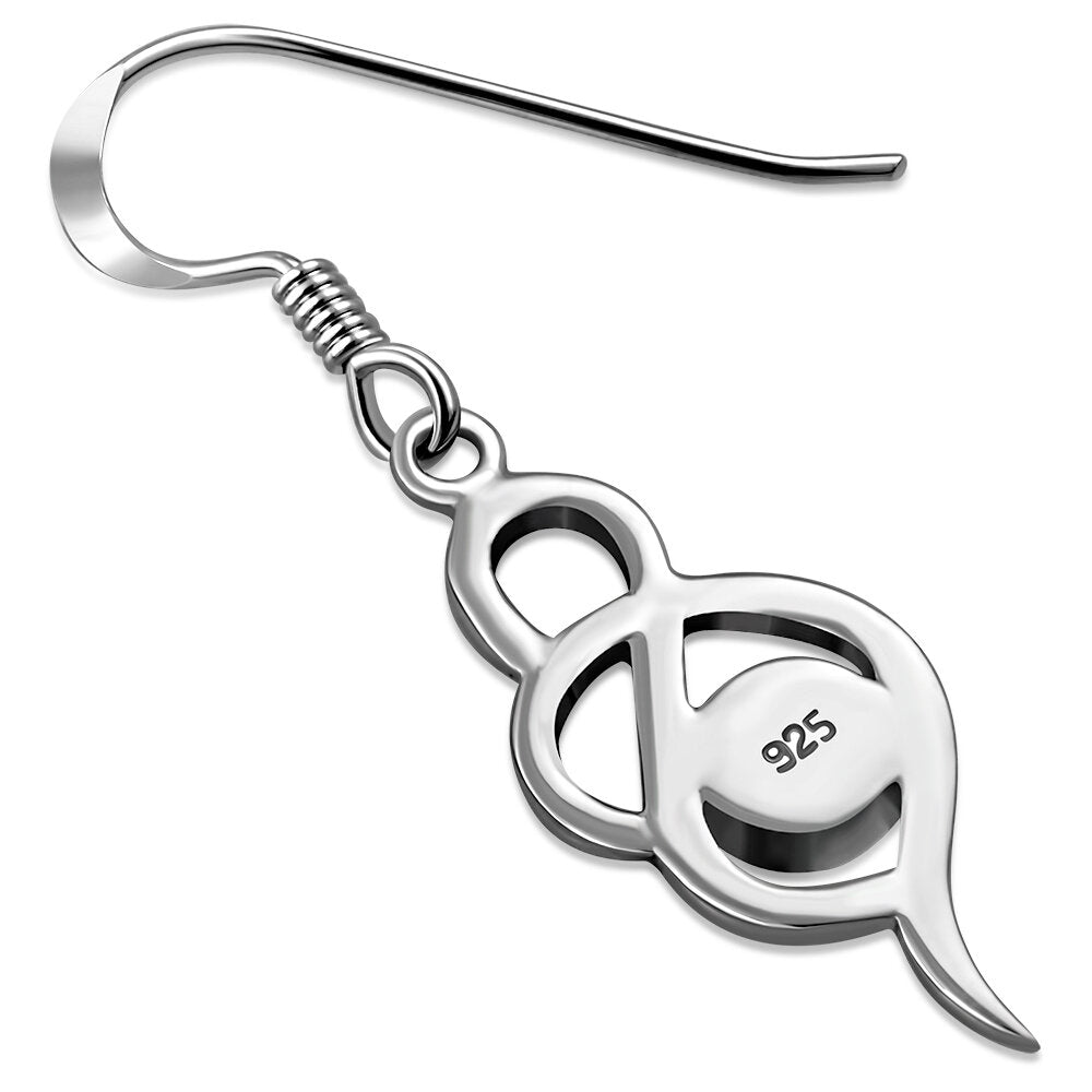 Scottish Marble Earrings - Triple Loop