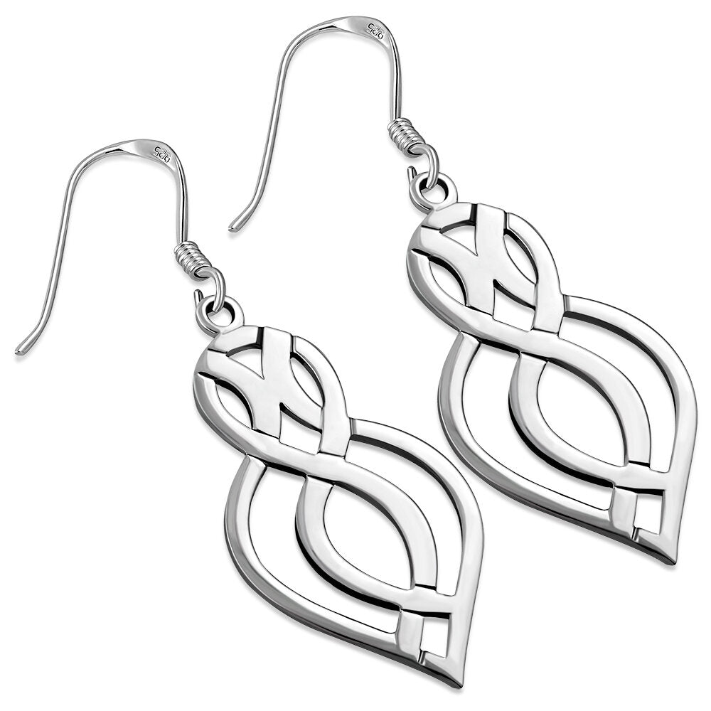 Celtic Knot Earrings - Sleek Mother Knot
