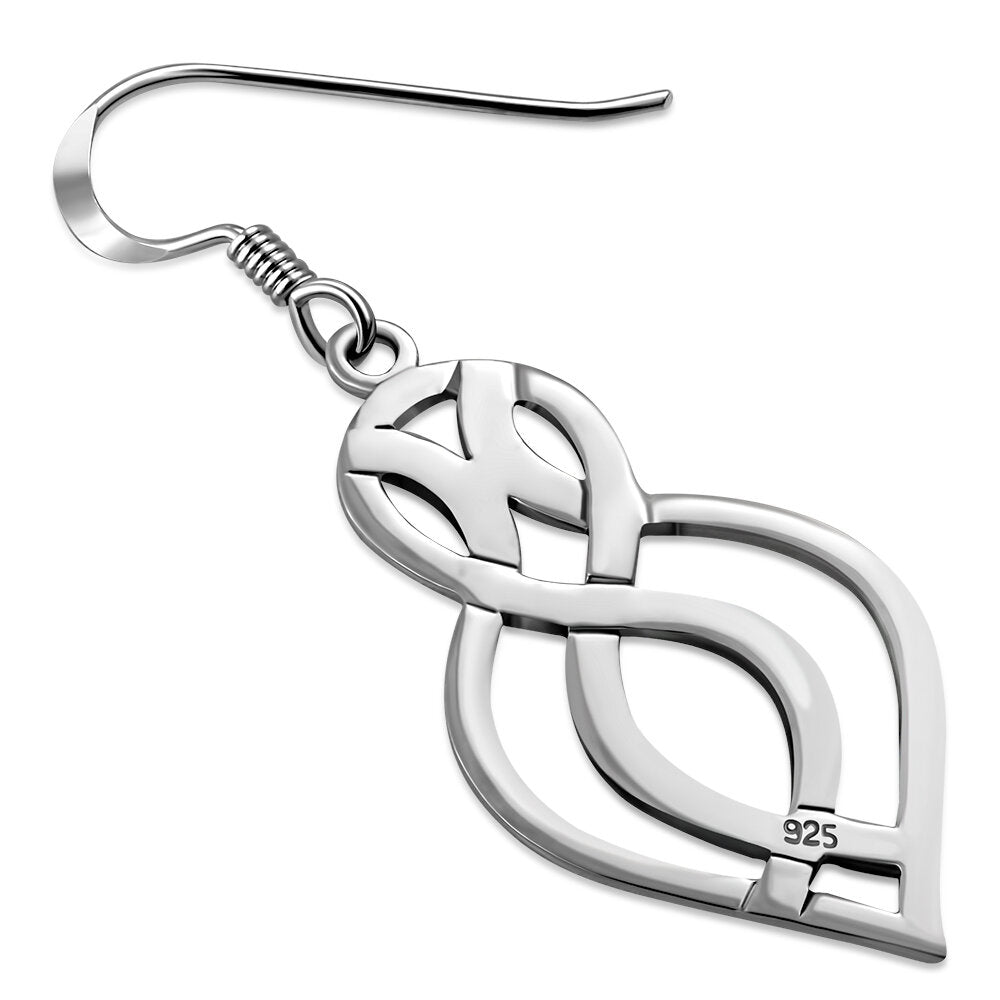 Celtic Knot Earrings - Sleek Mother Knot