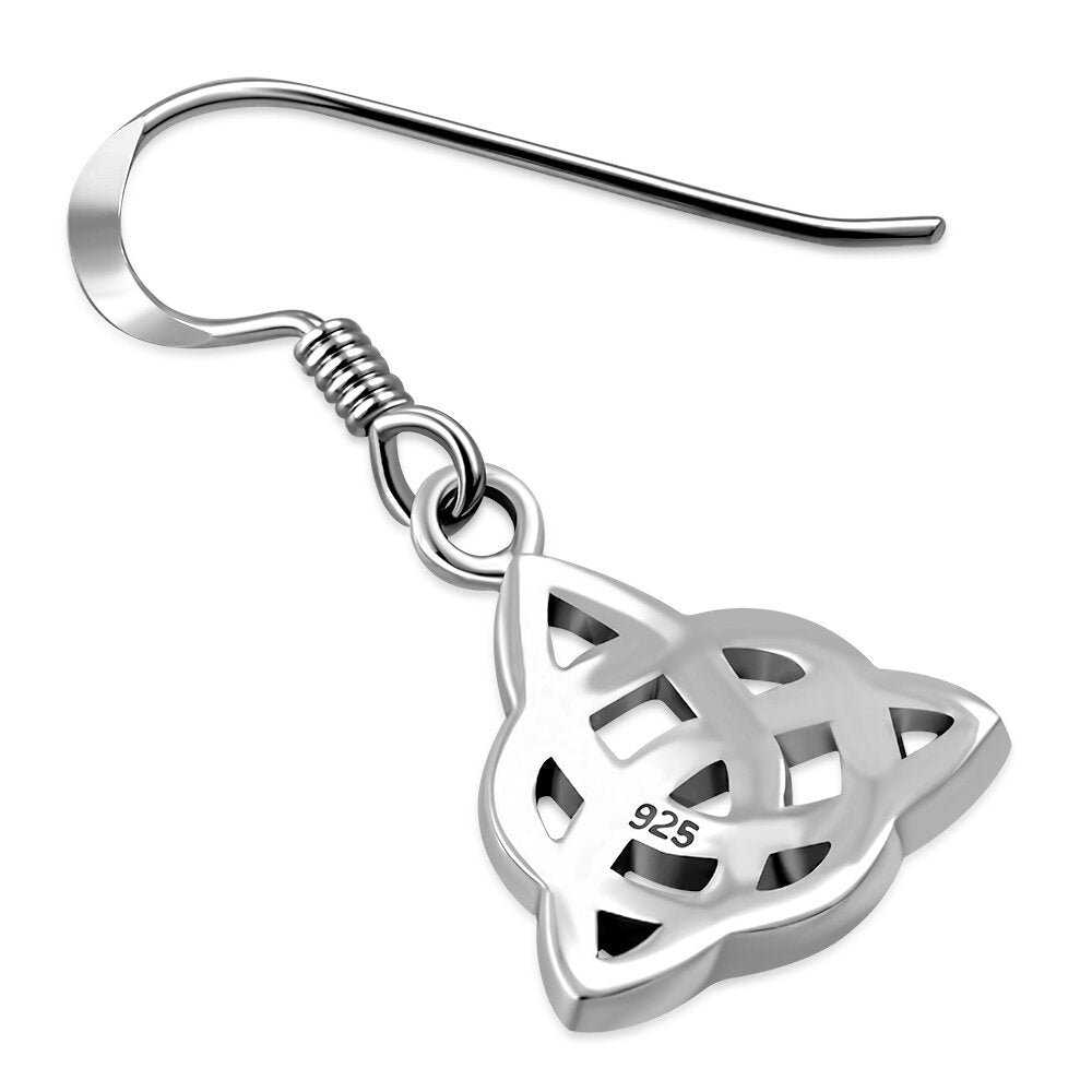 Triquetra Earrings - Knotted Three Worlds