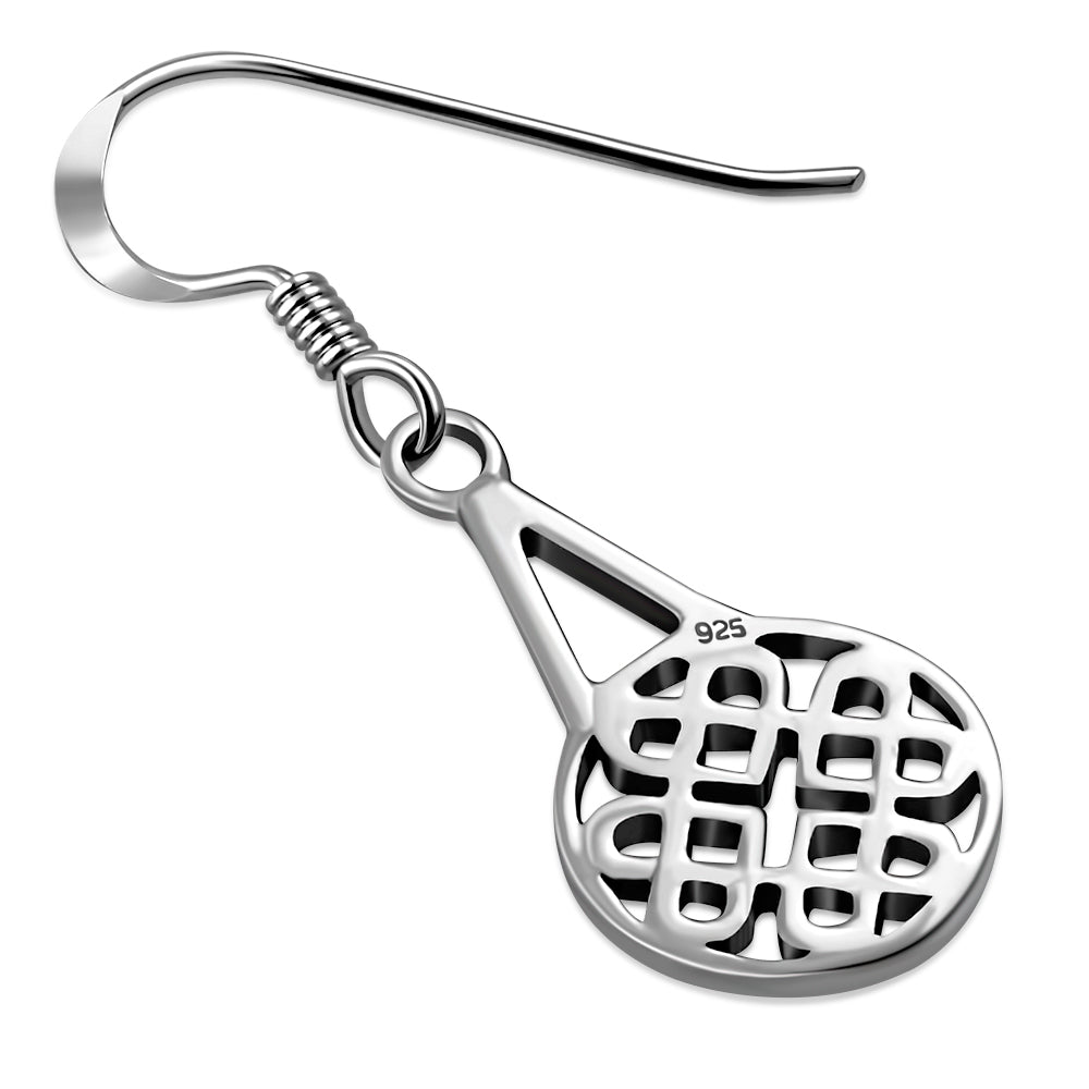 Celtic Knot Earrings - Lover's Knot Pendulum