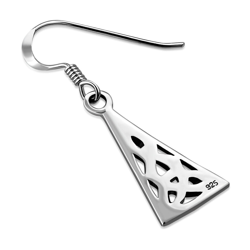 Celtic Knot Earrings - Mother-Daughter Knot in Frame