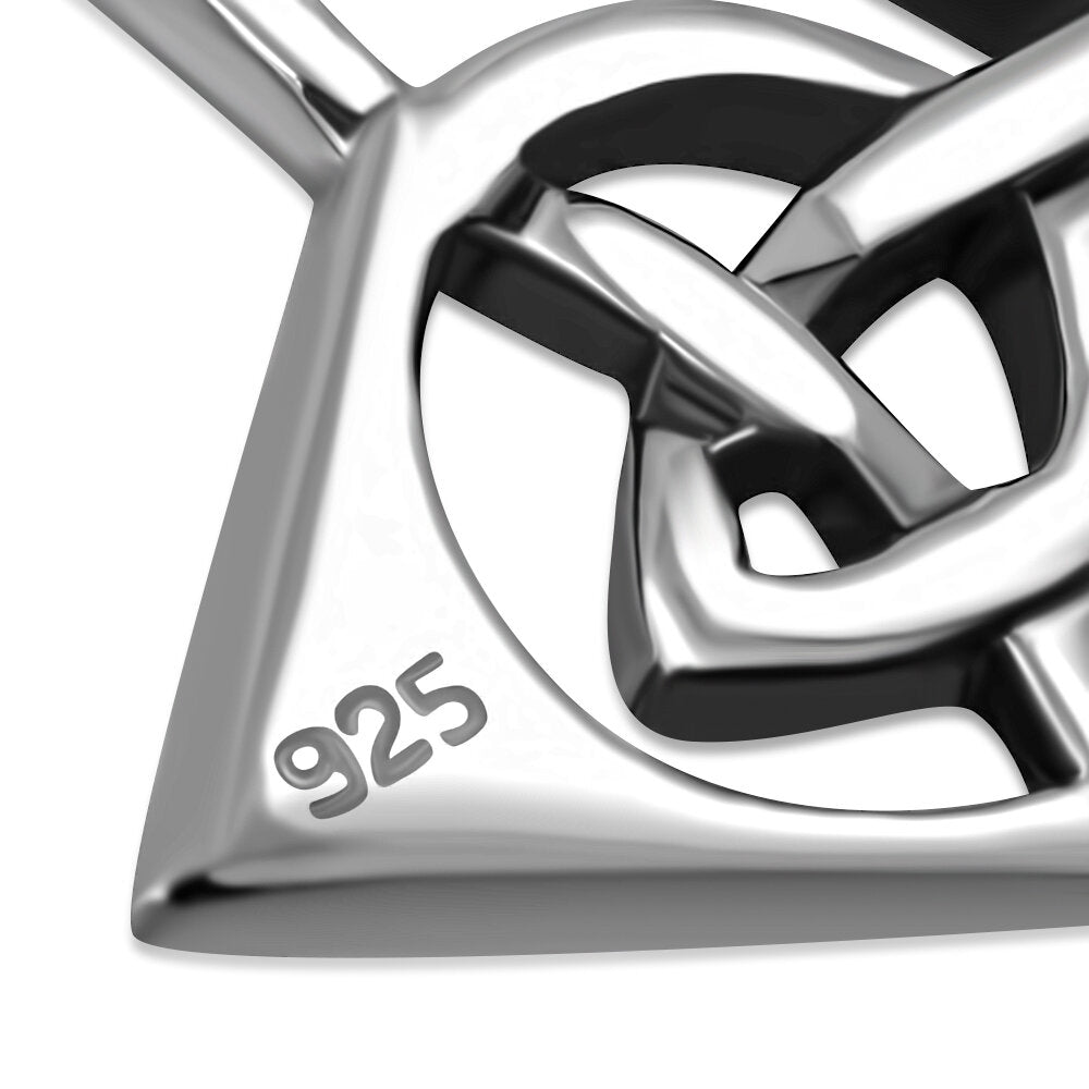 Celtic Knot Earrings - Flowing Kells Knot