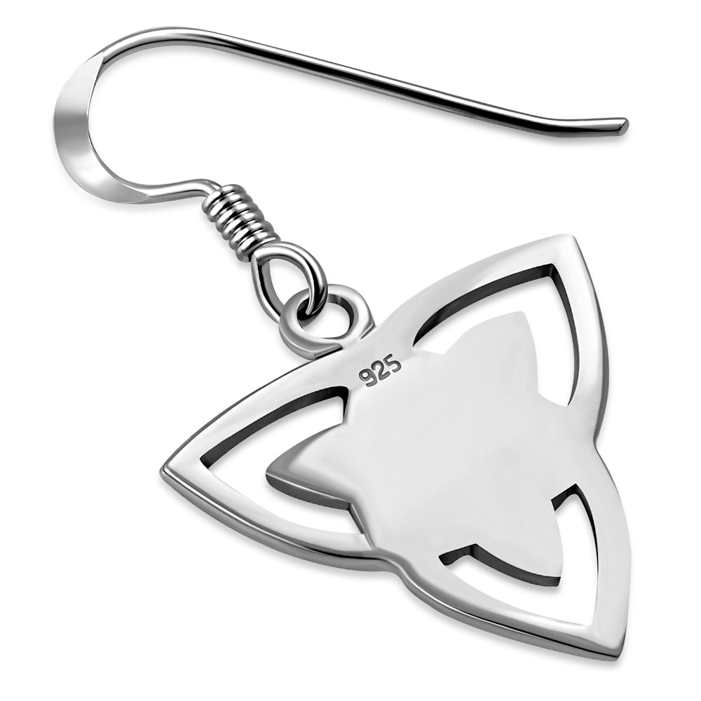 Trinity Knot Earrings- Overlapping Trinities