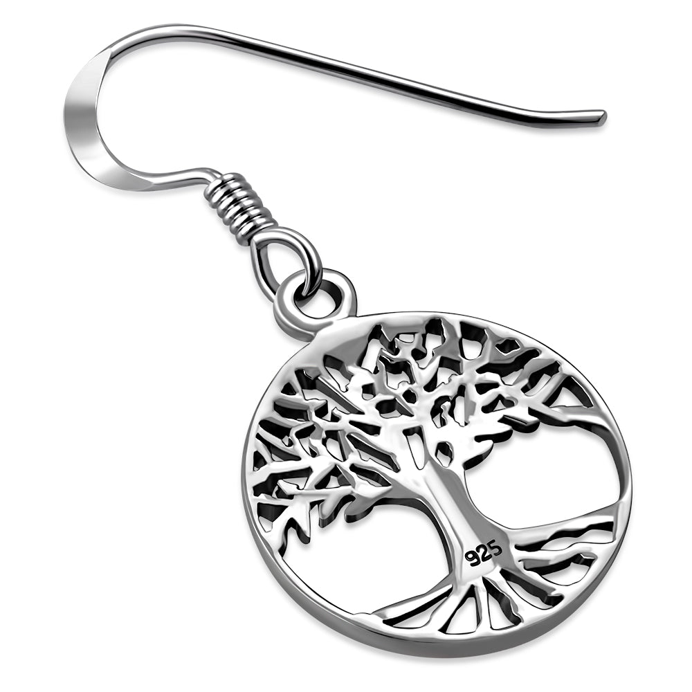 Tree of Life Earrings -Circled Blossom