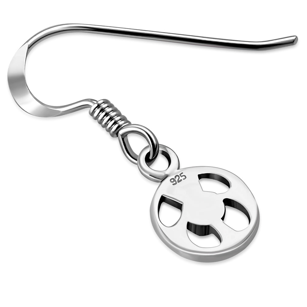 Scottish Thistle Earrings- Wee Flower o' Scotland