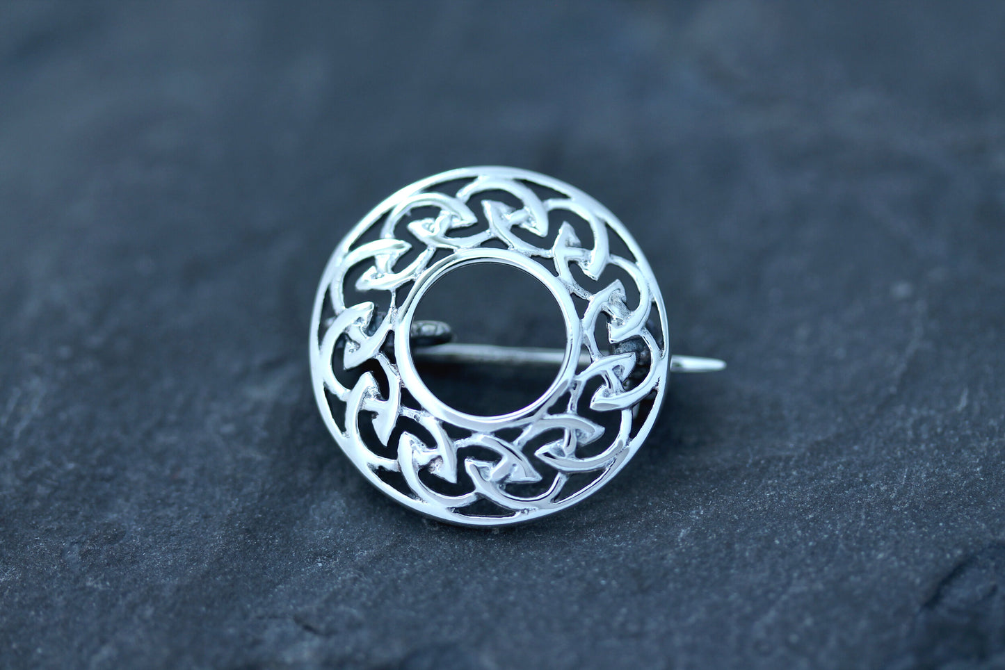 Celtic Knot Brooch - Wheel of Life (Small)