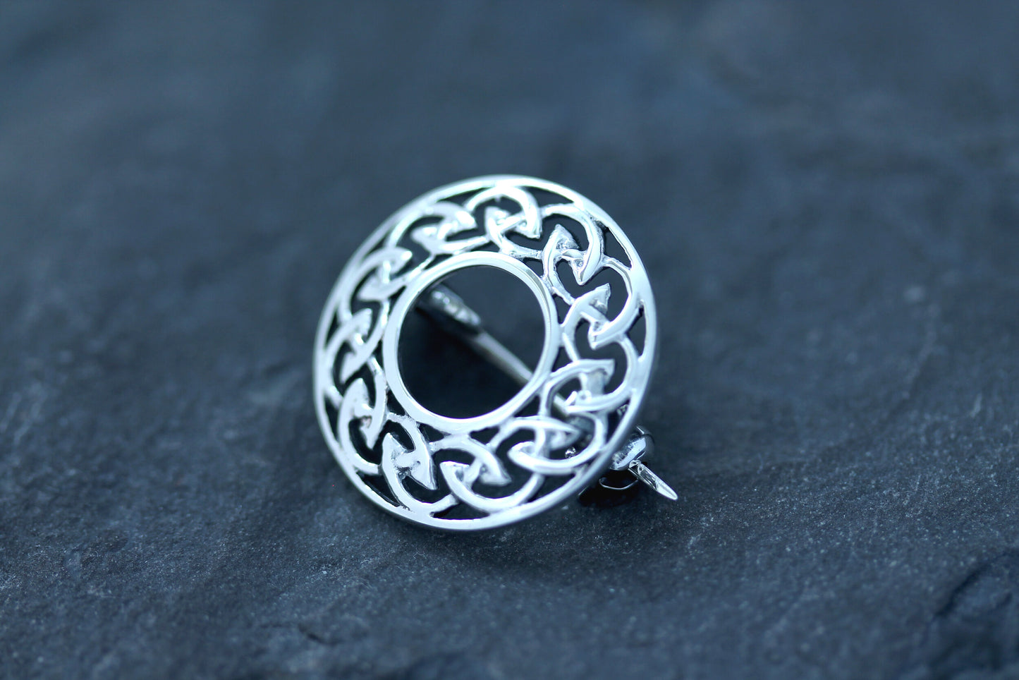 Celtic Knot Brooch - Wheel of Life (Small)