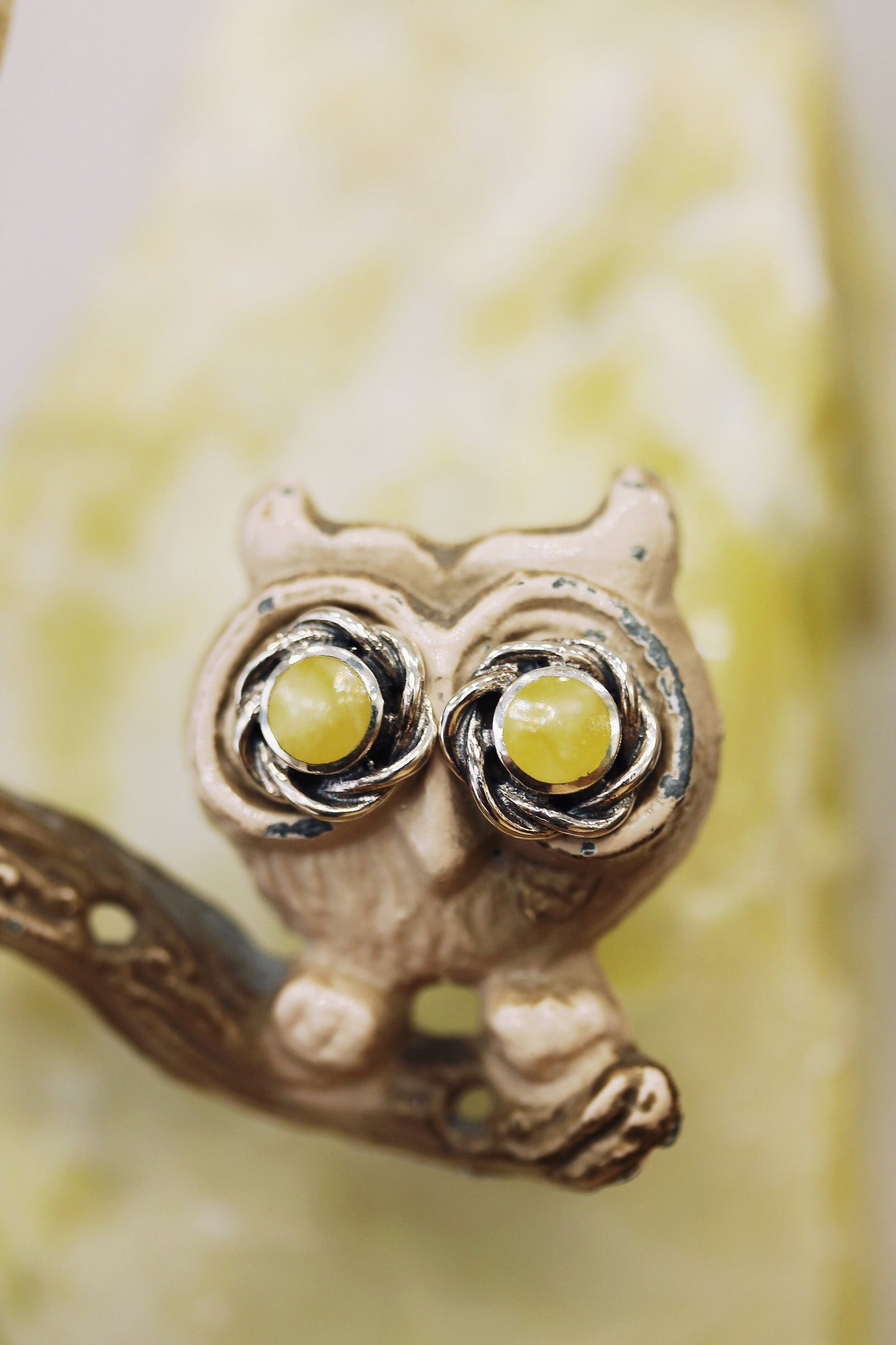 Scottish Marble Studs - Wreath