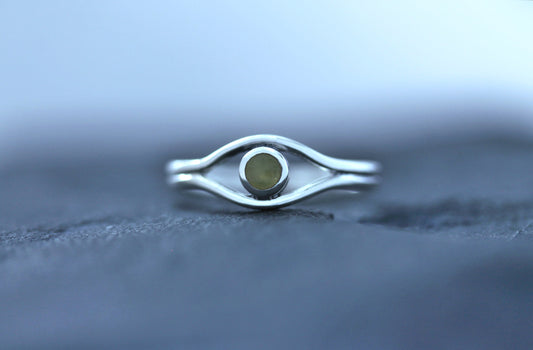 Scottish Marble Ring - The Open Eye