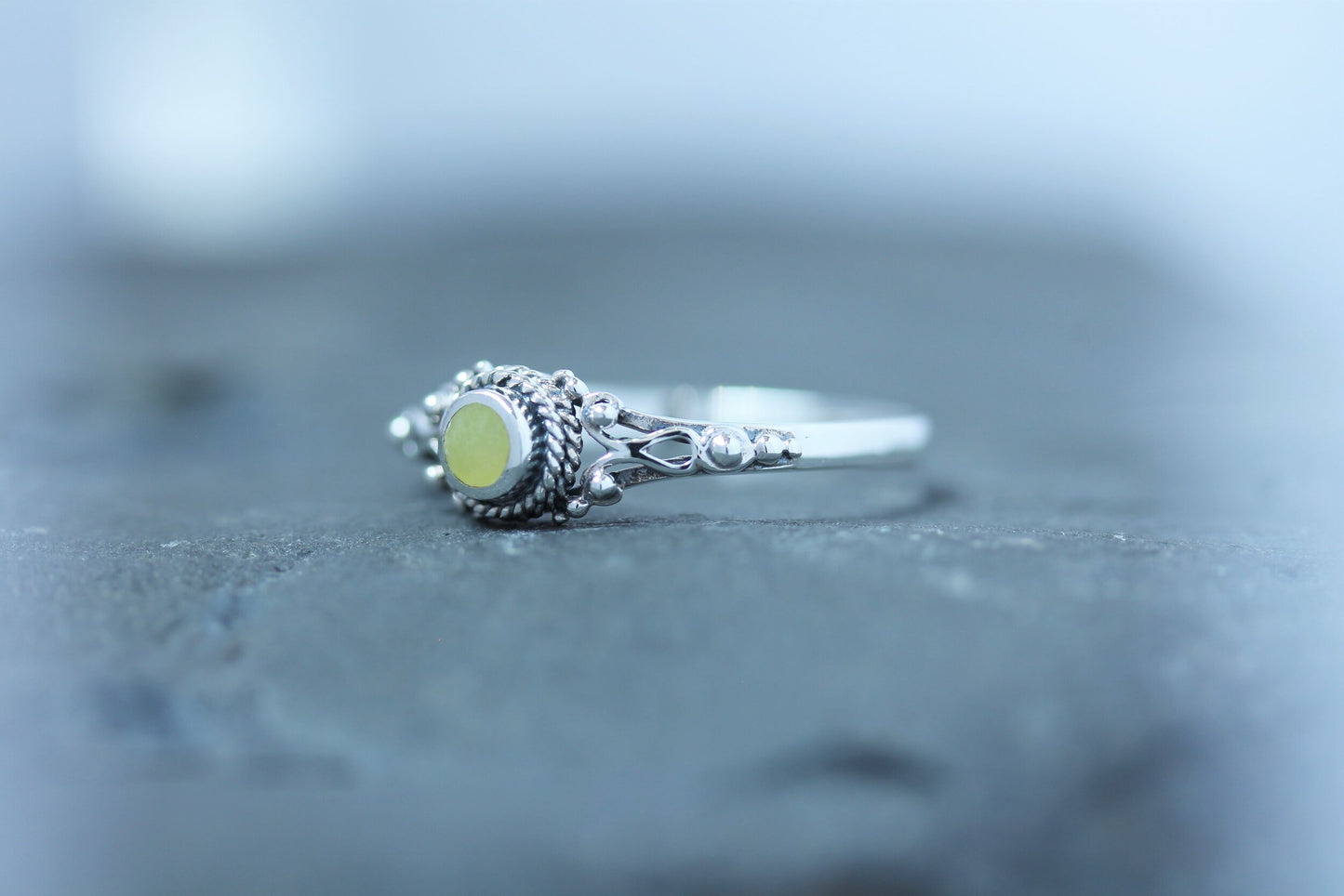 Scottish Marble Ring - Vintage Hem