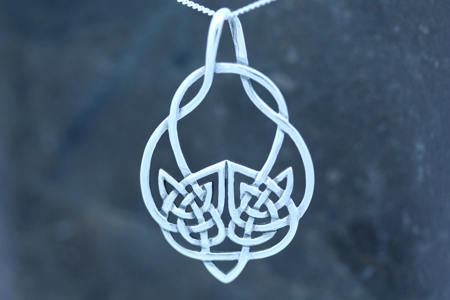 Celtic Knot Pendant - Contemporary Pictish Knot (Large)