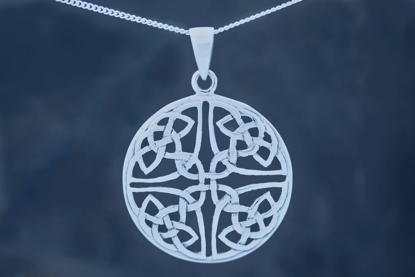 Celtic Knot Pendant - Shield of Four Directions