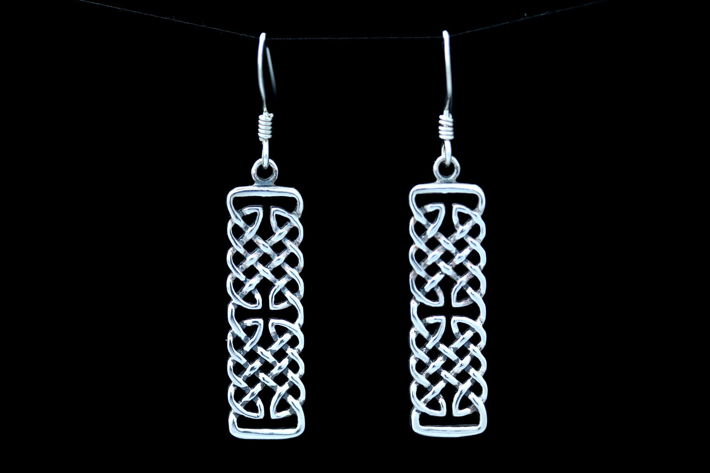 Celtic Knot Earrings - Scroll Knot