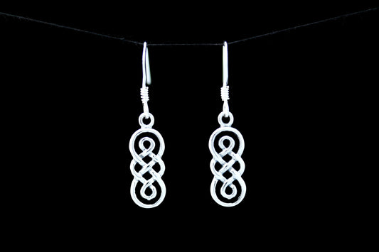 Celtic Knot Earrings - Double Loop Knot