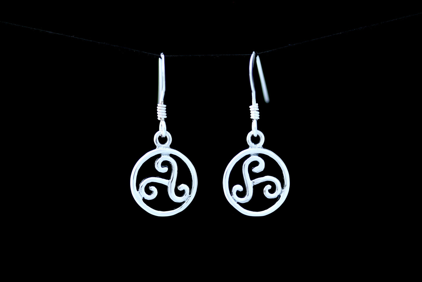 Triskele Earrings - Cosmic Growth