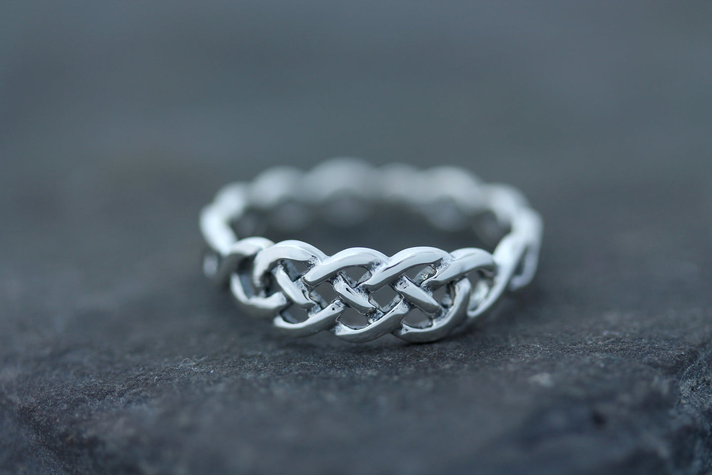 Celtic Knot RIng - Looped Infinite Elegance