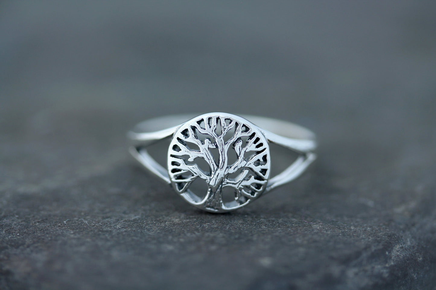 Tree of Life Ring - Stamp with Open Arms